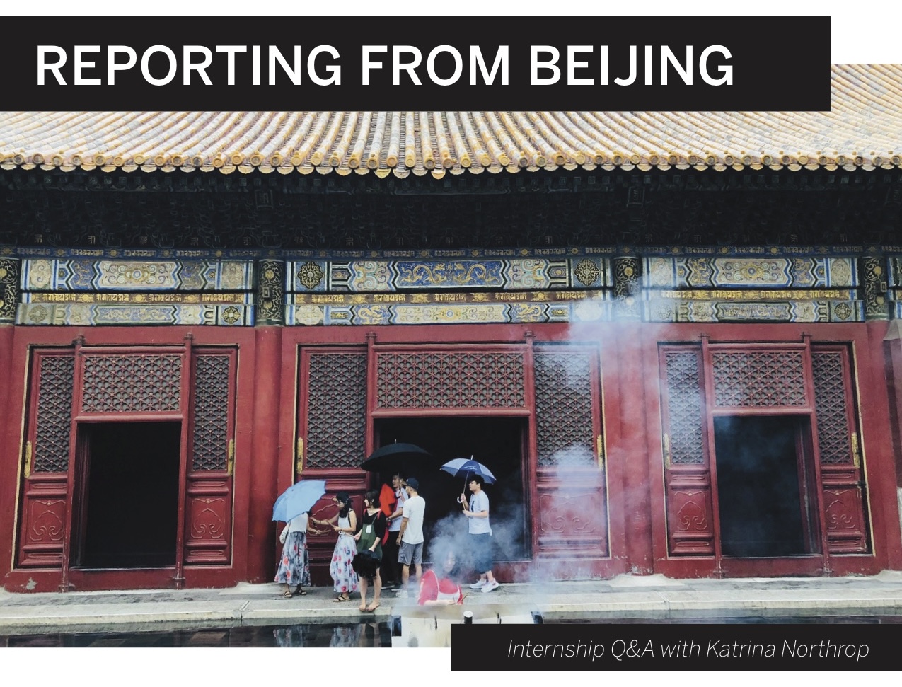 Photo of students in Beijing