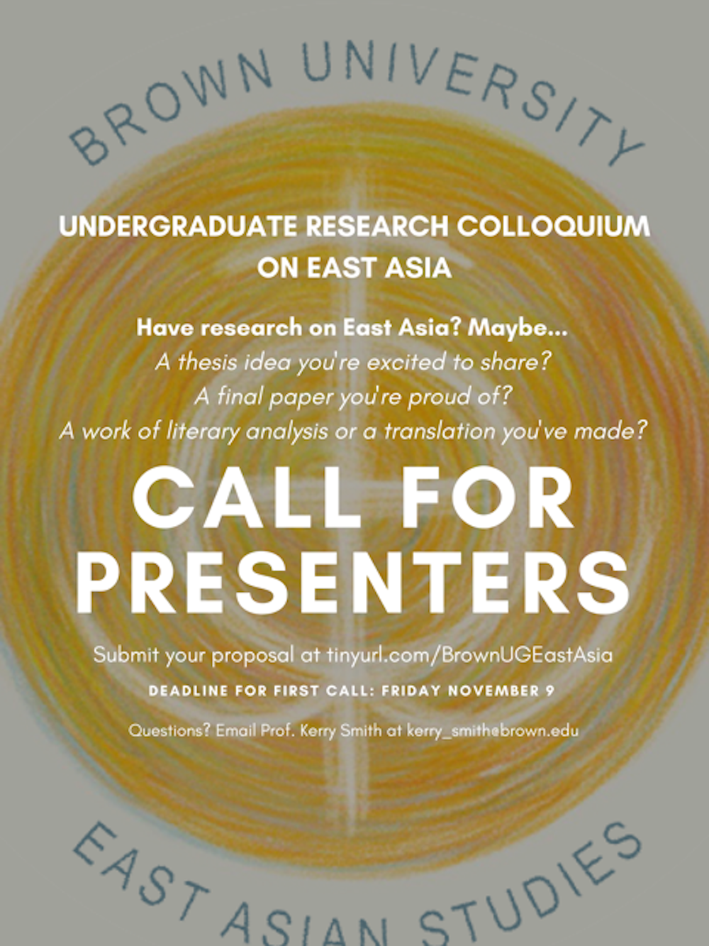 Undergrad East Asia Colloquium Poster